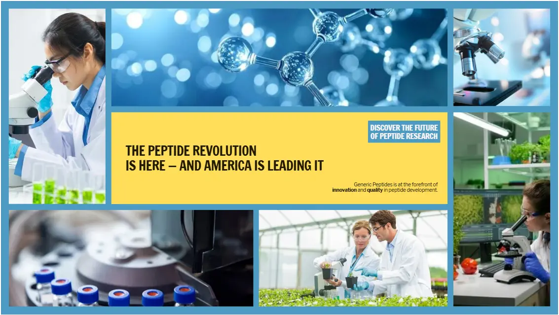 The Peptide Revolution Is Here — And America Is Leading It