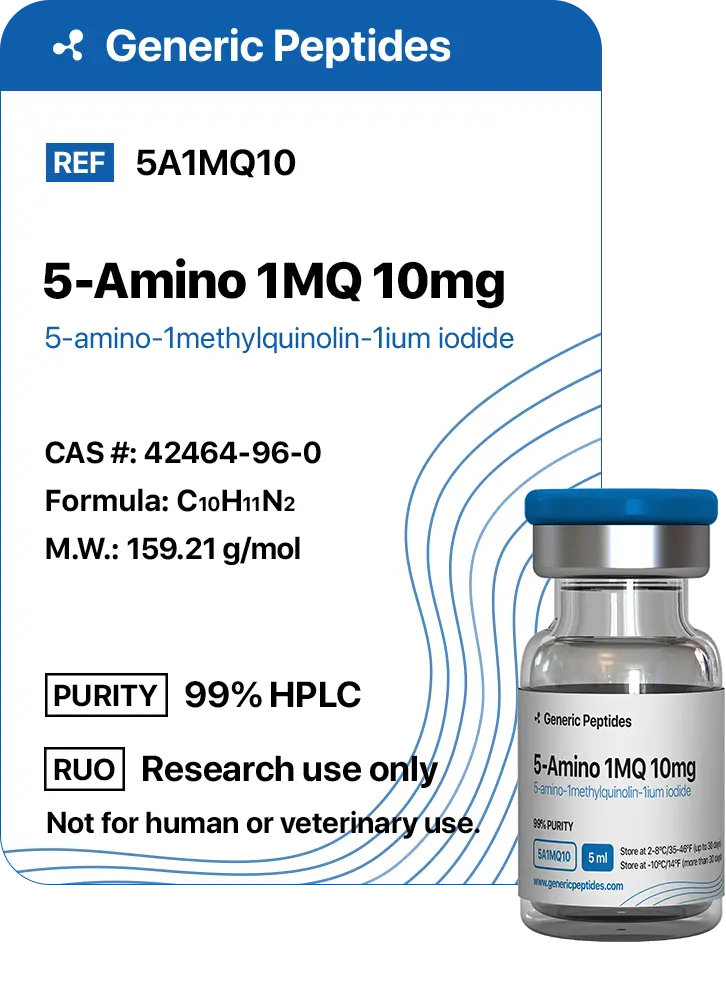5-Amino-1MQ: NNMT Inhibitor Lacking Confirmed Human Clinical Trials