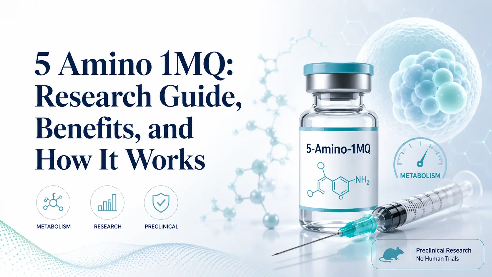 5 Amino 1MQ: Research Guide, Benefits, and How It Works