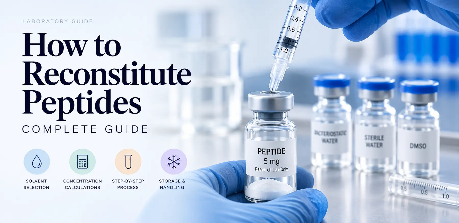 How to Reconstitute Peptides: Complete Guide