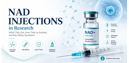 NAD Injections in Research: What They Are, How They’re Studied, and Key Safety Questions