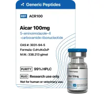 Aicar 100 mg  %productStrengthvial Acadesine by Generic Peptides (Injection)  Fat Loss & Metabolism