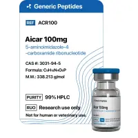 Aicar 100 mg – 100 mg vial Acadesine by Generic Peptides (Injection) – Fat Loss & Metabolism