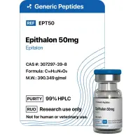 Epitalon 50 mg – 50 mg vial Epitalon by Generic Peptides (Injection) – Anti-Aging & Longevity