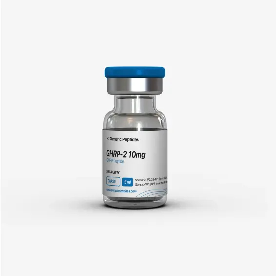 GHRP-2 10 mg – 10 mg vial Growth Hormone-Releasing Peptide 2 by Generic Peptides (Injection) – Growth Hormone & IGF-1