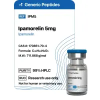 Ipamorelin 5 mg – 5 mg vial Ipamorelin by Generic Peptides (Injection) – Growth Hormone & IGF-1