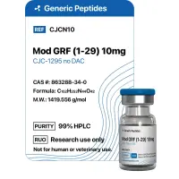 Mod GRF (1-29) 10 mg (CJC-1295 no DAC) – 10 mg vial CJC 1295 No DAC by Generic Peptides (Injection) – Growth Hormone & IGF-1