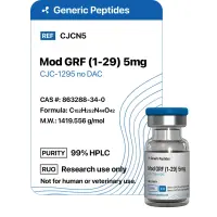 Mod GRF (1-29) 5 mg (CJC-1295 no DAC) – 5 mg vial CJC 1295 No DAC by Generic Peptides (Injection) – Growth Hormone & IGF-1