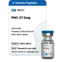 PNC-27 – 5 mg vial PNC-27 Anti-Cancer Peptide by Generic Peptides (Injection) – Growth Hormone & IGF-1
