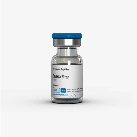 Semax 5 mg – 5 mg vial Semax Heptapeptide by Generic Peptides (Injection) – Cognitive & Neurological