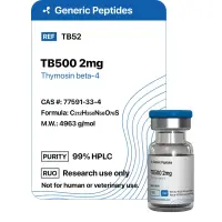 TB 500 2 mg – 2 mg vial Thymosin Beta 4 by Generic Peptides (Injection) – Muscle Recovery & Regenerative