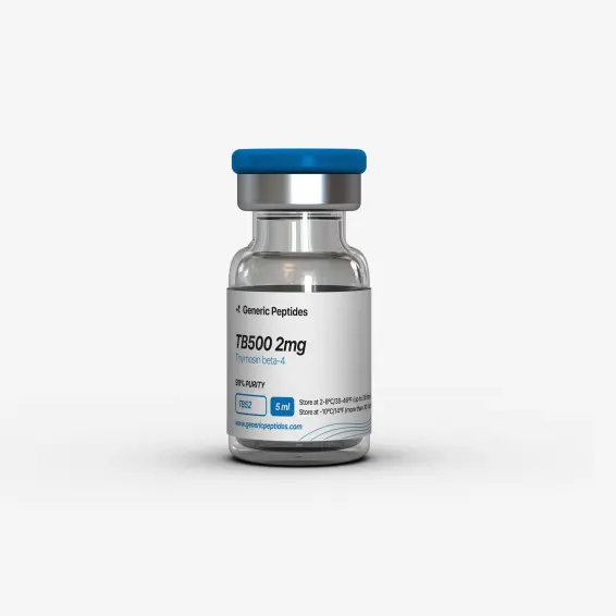 TB 500 2 mg  %productStrengthvial Thymosin Beta 4 by Generic Peptides (Injection)  Muscle Recovery & Regenerative