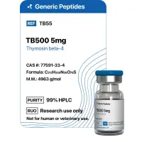 TB 500 5 mg – 5 mg vial Thymosin Beta 4 by Generic Peptides (Injection) – Muscle Recovery & Regenerative