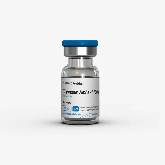 Thymosin Alpha-1 10 mg  %productStrengthvial Thymosin Alpha-1 by Generic Peptides (Injection)  Anti-Aging & Longevity