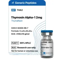 Thymosin Alpha-1 2 mg – 2 mg vial Thymosin Alpha-1 by Generic Peptides (Injection) – Anti-Aging & Longevity