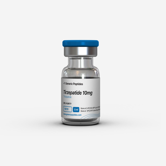 Tirzepatide 10 mg  %productStrengthvial Tirzepatide by Generic Peptides (Injection)  Fat Loss & Metabolism