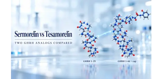Sermorelin vs Tesamorelin: Research Comparison