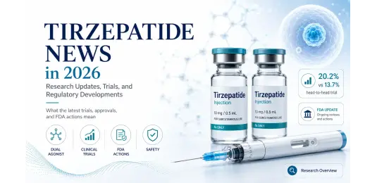 Tirzepatide News in 2026: Research Updates, Trials, and Regulatory Developments